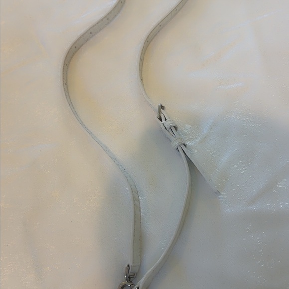 Balenciaga Mini Top Handle Bag in Off-White Croc Embossed Leather - Picture 9 of 10